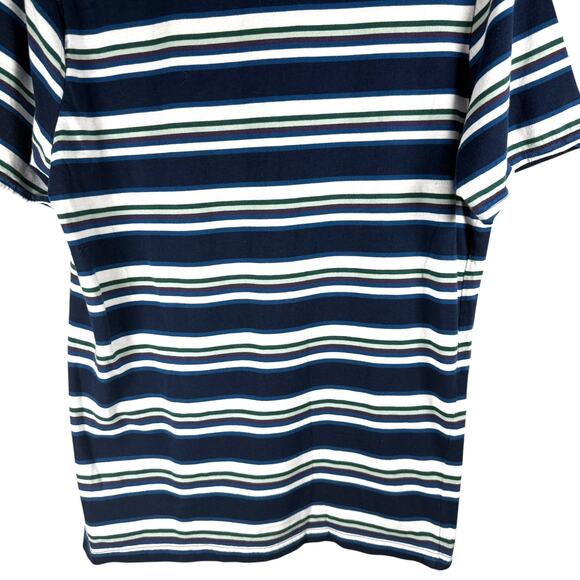 HUF Worldwide Multicolored Striped SS Top Men’s L - Skater Streetwear Casual Hip - Picture 6 of 15